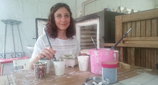 Sanat otelinde sanat kampı